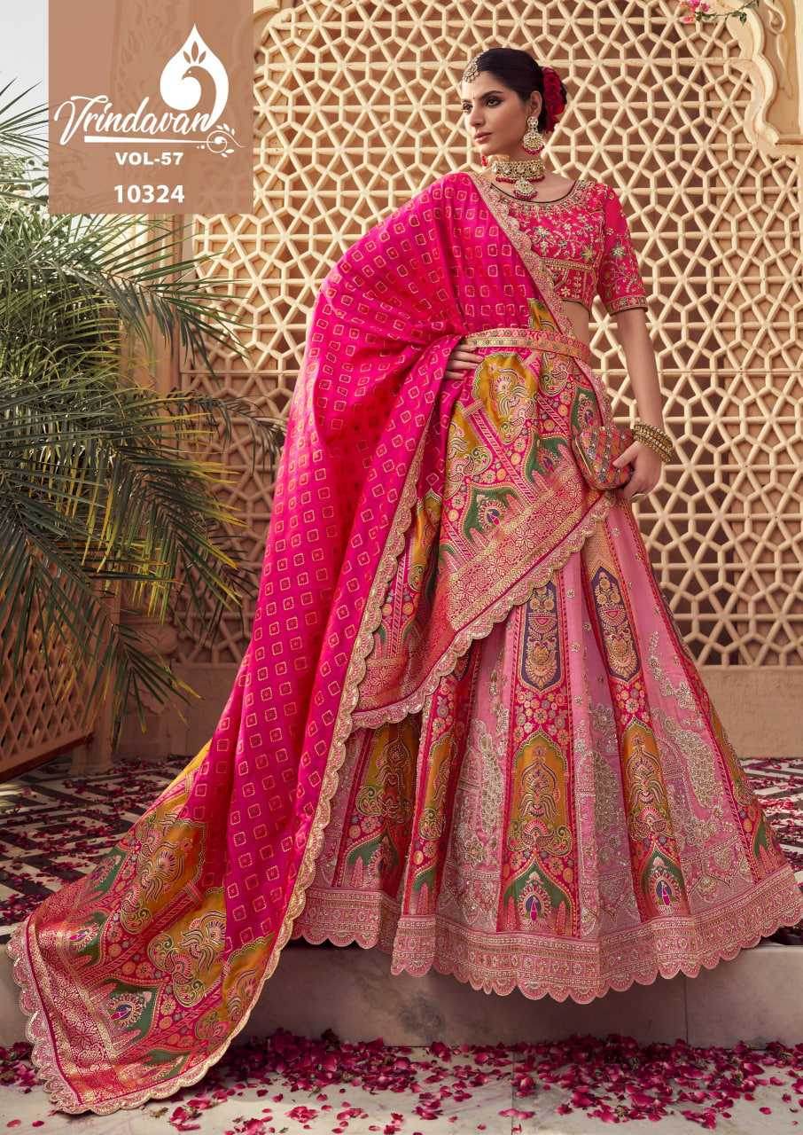 Banarasi Soft Silk Lehenga - MYLUXURY LANE ENTERPRISE